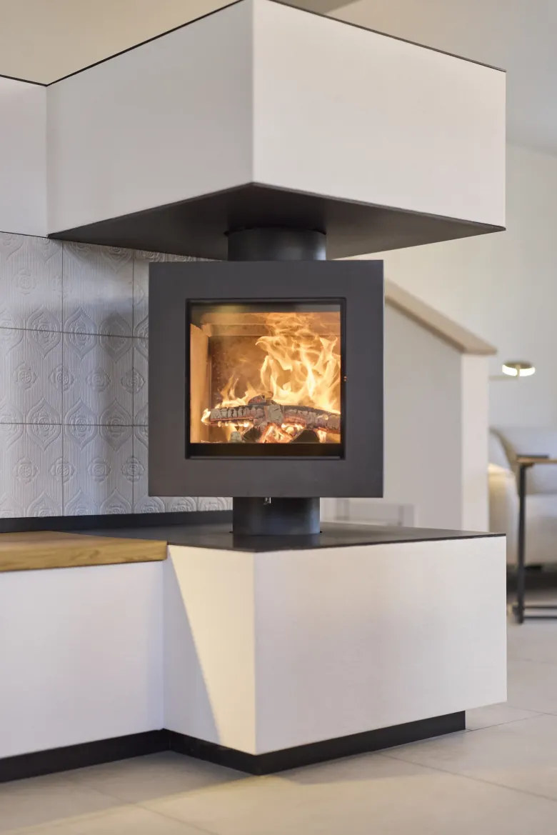 Nahaufnahme eines Brunner Drehfeuers