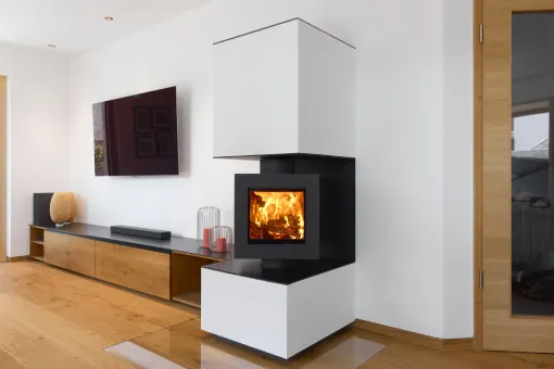 Brunner Drehfeuer im Wohnzimmer